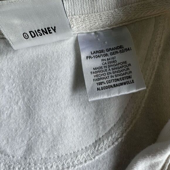 Vintage The Disney Store Original Mickey Mouse Embroidered White Polo Shirt - Picture 5 of 5